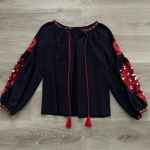 Embroidered Boutique Top